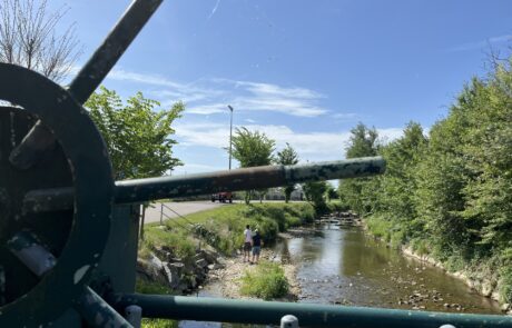 Sportplatz Brücke